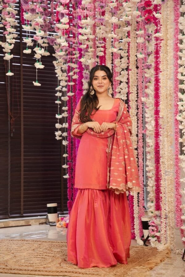 Mehreen cosmos sharara set - Image 2