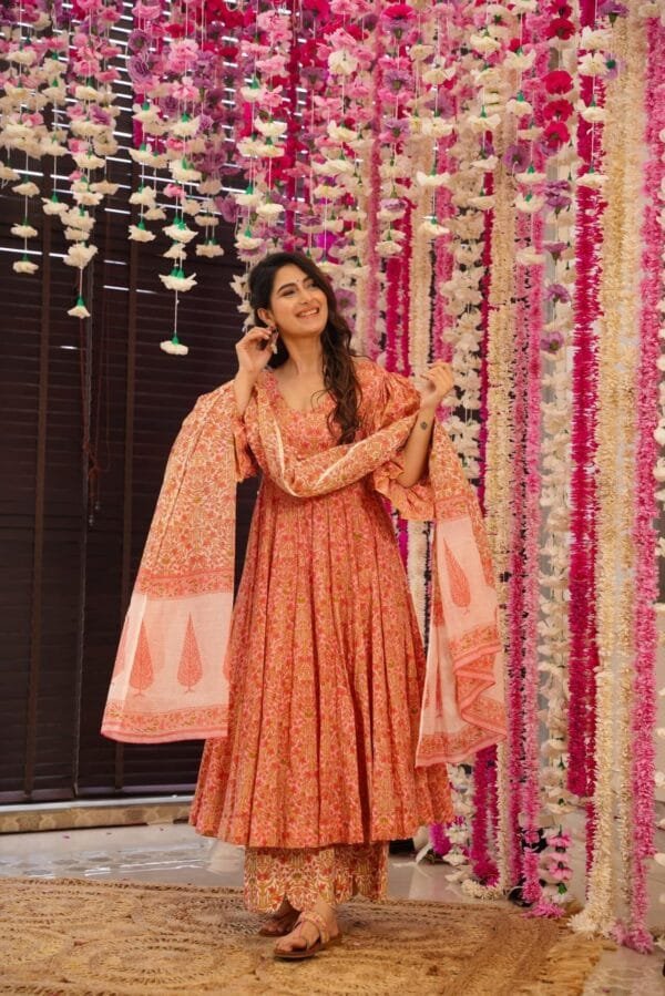 Sarojini cotton suit set - Image 2