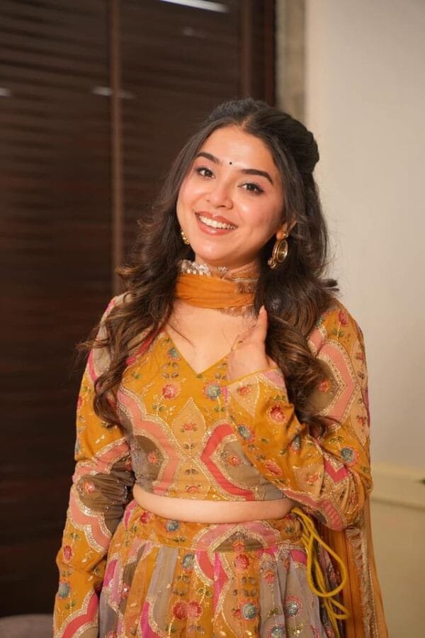Dhanishta heavy embroidered lehenga - Image 3