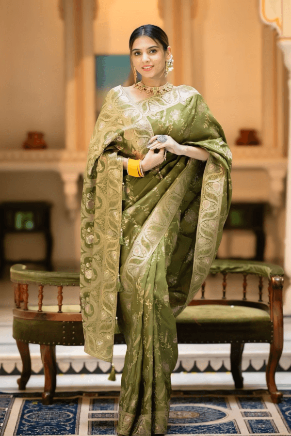 ROYAL BANARASI UPPADA SILK SAREE - Image 2