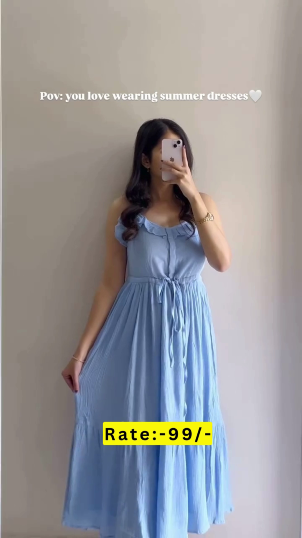 Chic and Comfortable Floral Summer Dresses Collection – Breathable, Flowy, and Stylish Sleeveless, Short Sleeve, and Long Sleeve Designs Perfect for Casual Outings, Beach Days, and Evening Gatherings - Image 5