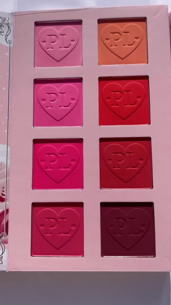 Candy Wonderland Limited Edition Makeup Collection – 24-Shade Eyeshadow Palette and 8-Pan Blush Set in a Magical Storybook-Inspired Keepsake Box Featuring Sweet-Themed Shades and Whimsical Packaging - Image 3