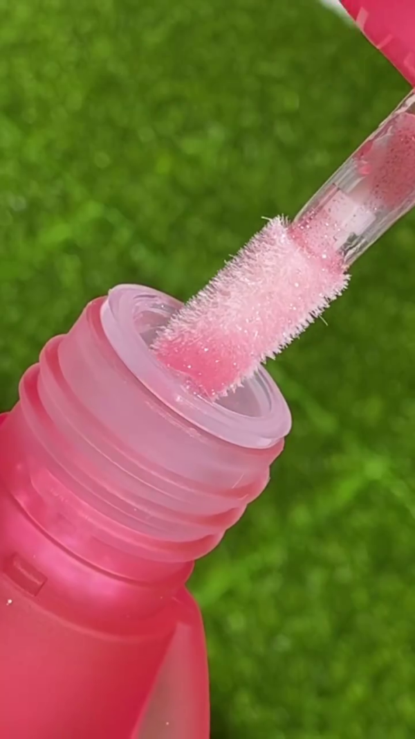 Cute Bunny Keychain Lip Gloss – Adorable Pink Rabbit Design with Shimmery Gloss Hidden Inside, Perfect for On-the-Go Glam - Image 2