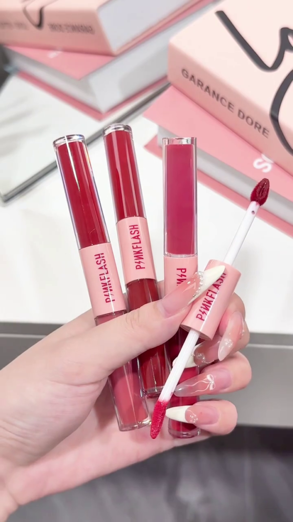 PinkFlash Matte Liquid Lipstick Set – Lightweight Waterproof Long-Lasting Velvet Finish Lip Color with Smooth Applicator for Bold and Flawless Look