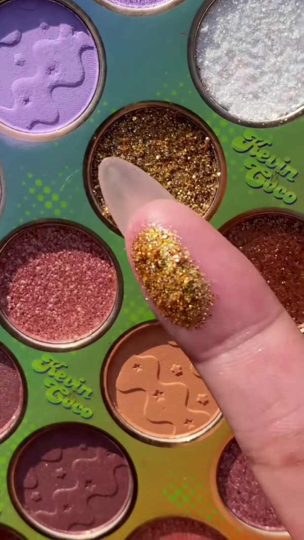 Ultimate Rainbow Color Explosion Eyeshadow Palette with Highly Pigmented Matte, Metallic, and Glitter Shades – Bold, Bright, and Blendable Formula for Creative Eye Makeup Looks - Image 2
